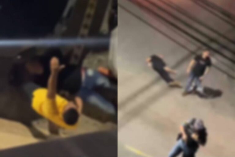 CENAS FORTES: Vídeo mostra sargento da Marinha e PM baleados no chão após saída de festa em Manaus