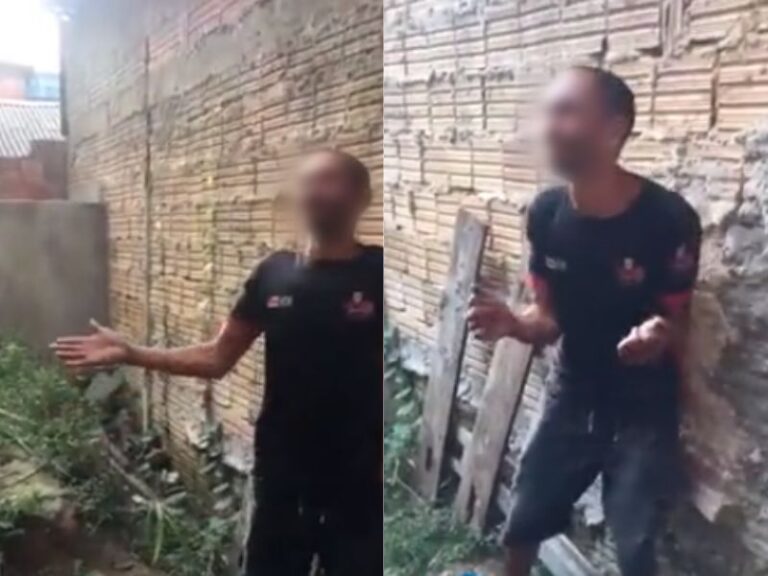VÍDEO: Suplicando de dor, homem leva 21 pauladas por suposto “tribunal do crime” em Manaus