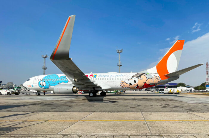 Gol personaliza avião em comemoração aos 60 anos da Turma da Mônica. Veja fotos