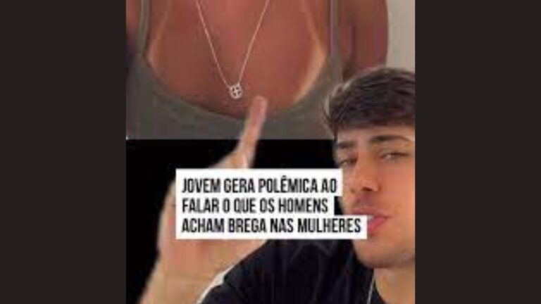 VÍDEO: Influencer gera polêmica ao falar o que os homens acham brega nas mulheres