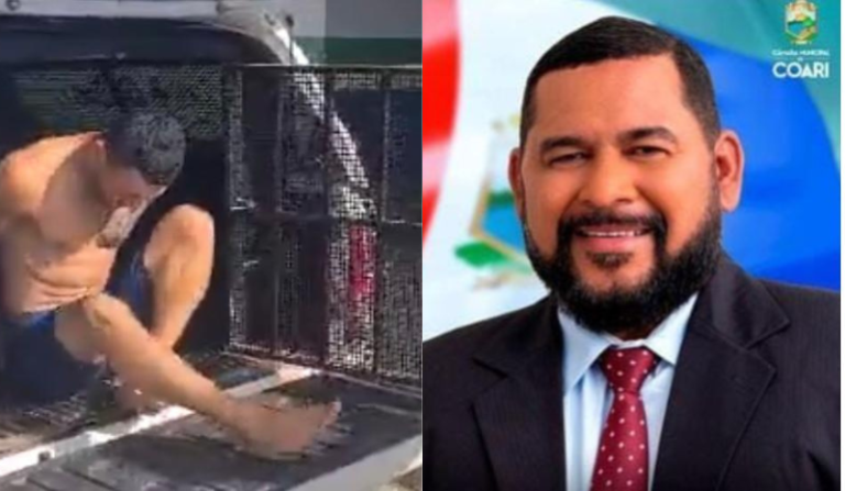 VÍDEO: “Comparsa” de vereador preso com drogas é capturado no AM