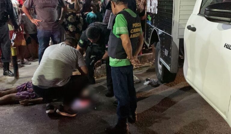 Homem é brutalmente executado com 10 tiros, em Manaus