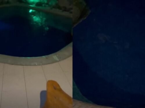 VÍDEO: Cantora denuncia “mar de sêmen” em piscina de motel