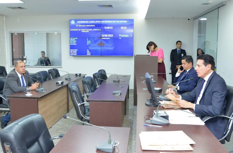 PL que altera organização da Polícia Militar é aprovado na CCJ da Assembleia Legislativa do Tocantins