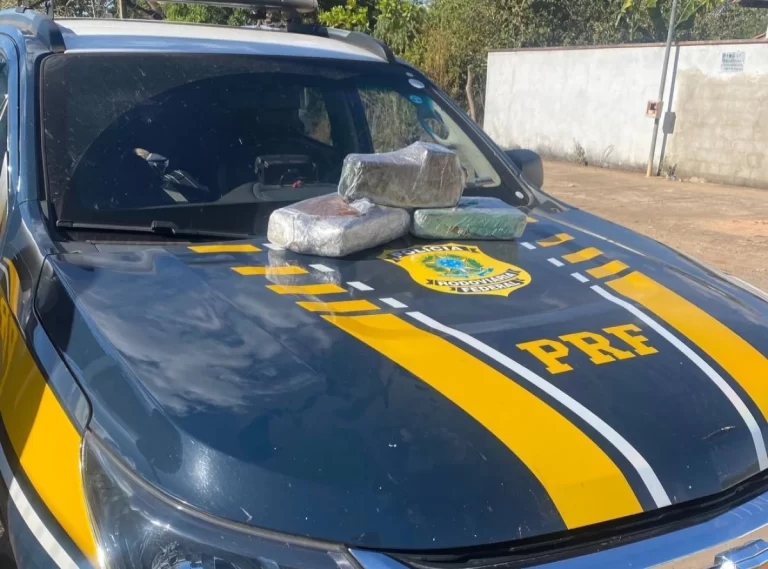 Mais de 8 kg de maconha são apreendidos no Tocantins