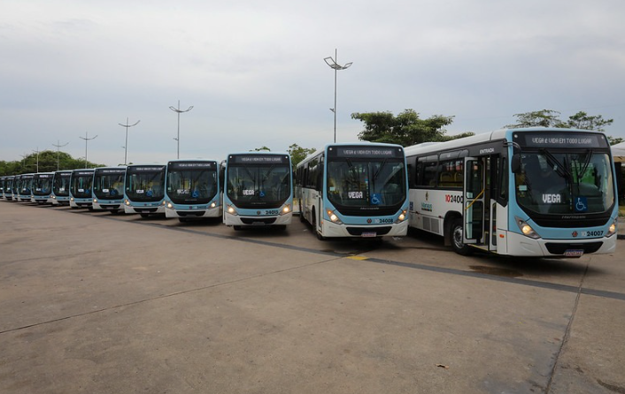 Novos ônibus começam a circular em Manaus nesta quarta (2)