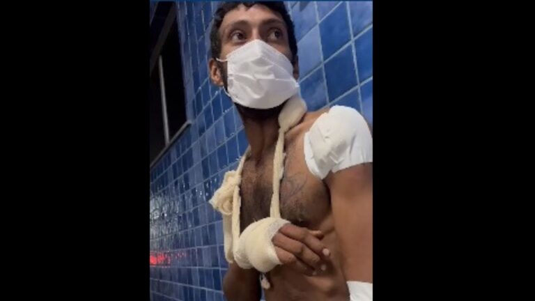 VÍDEO: em cativeiro, homem tem dedos decepados por suposta facção, em Manaus