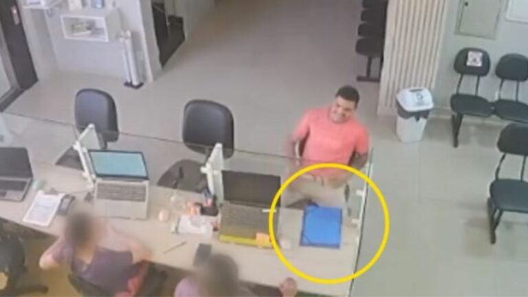 VÍDEO: trapalhão? Assaltante rouba clínica esquece currículo e acaba preso, em Manaus