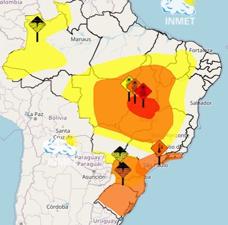 CUIDADO! Tocantins tem alertas de baixíssima umidade e perigo para a saúde