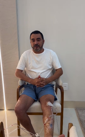 Após cirurgia, Governador Wanderlei Barbosa grava vídeo tranquilizando tocantinenses