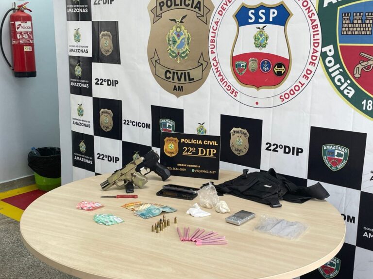Polícia prende trio suspeito de tentar matar médico em Manaus