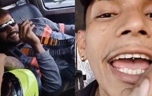 VÍDEO: Fumando um baseado, homens debocham de concessionária de energia