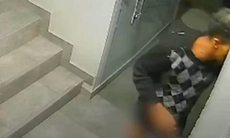 VÍDEO: Vizinho é flagrado se masturbando na porta de apartamento de mulher, no DF