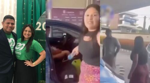 VÍDEO: Mulher flagra traição de marido pastor em motel de Manaus e diz: “Tu vai ter que sair da igreja”