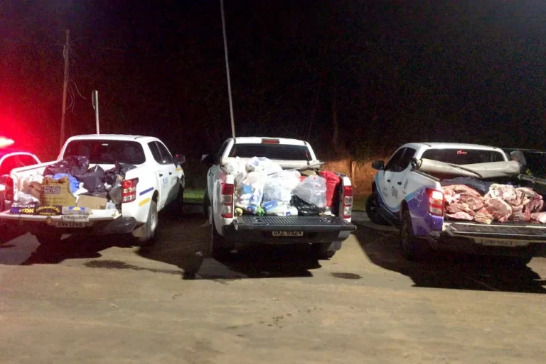Mais de 2 toneladas de alimentos são apreendidos no Tocantins