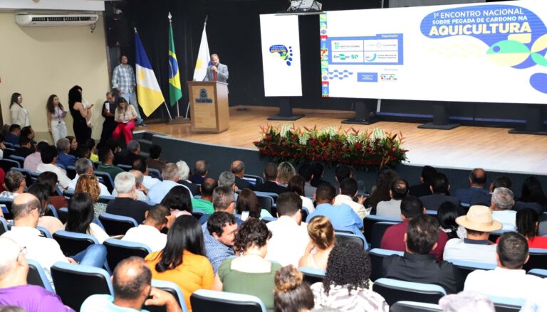 Palmas recebe 1º Encontro Nacional sobre Pegada de Carbono na Aquicultura