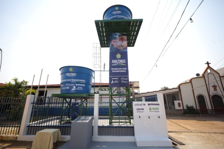 Careiro da Várzea-AM recebe novo mercado e sistema de água potável
