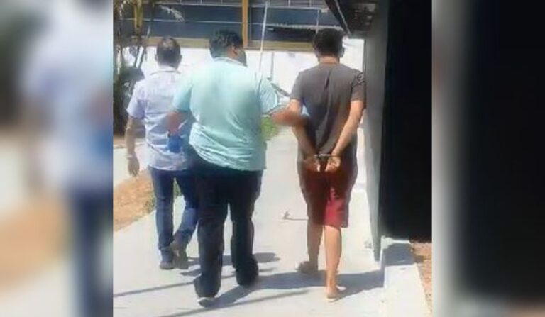 VÍDEO: Conhecido como “Ovo” é preso ao matar pai e ferir filho a facadas, em Manaus