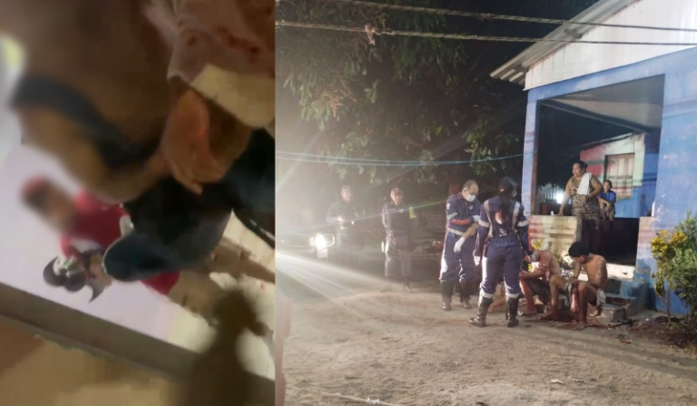 Vídeo mostra pessoas sendo socorridas após tentativa de chacina no Puraquequara, em Manaus