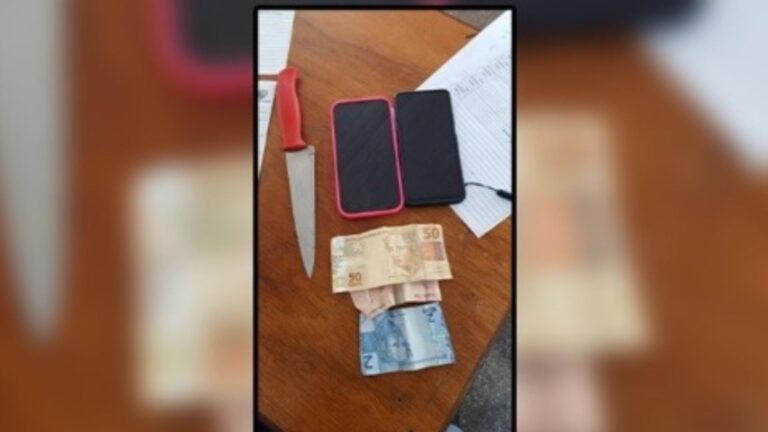 Homem é reconhecido em imagens de câmeras de segurança durante roubo e é preso, no AM