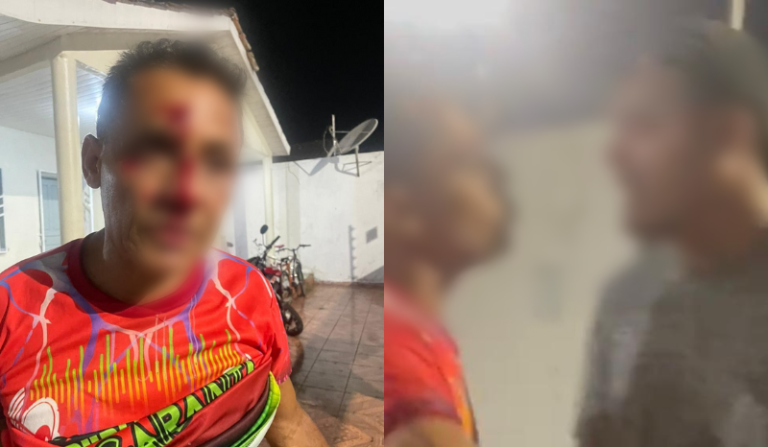 VÍDEO: Filho agride pai com soco no rosto durante discussão no AM VÍDEO: Filho agride pai com soco no rosto durante discussão no AM