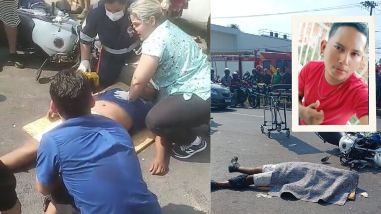 VÍDEOS: Socorrista tenta reanimar marceneiro, que morre no local de acidente, em Manaus VÍDEOS: Socorrista tenta reanimar marceneiro, que morre no local de acidente, em Manaus