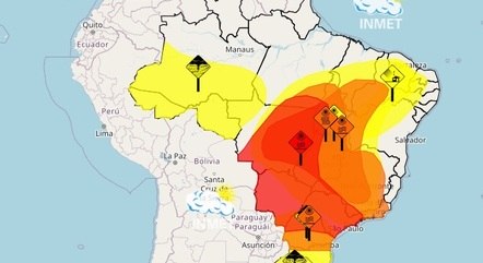 Inmet emite alerta de ‘Grande Perigo’ devido ao calor em nove estados