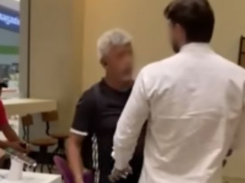 VÍDEO: Gerente dá soco em cliente durante discussão em loja