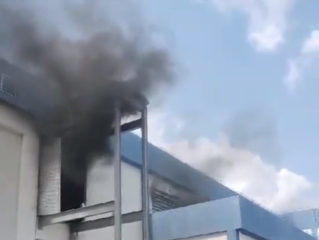 VÍDEO: Incêndio atinge subestação de energia na Av. Djalma Batista
