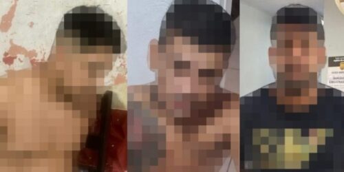 VÍDEO: Quarteto é preso após roubar joias e pertences de mulher, no AM