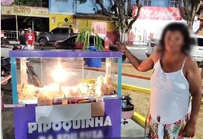 Ladrão rouba pessoas em pracinha e exige saco de pipoca em assalto, no AM
