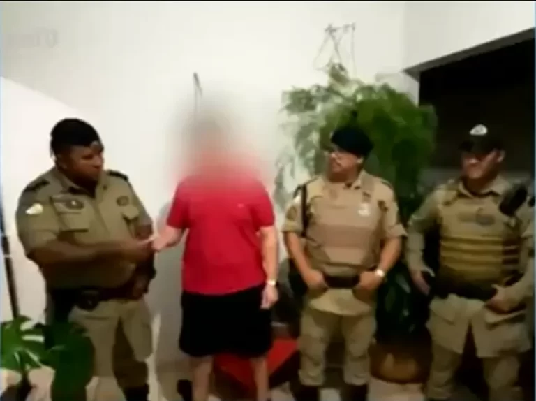 Em vídeo, suspeito pede desculpa após invadir carro da PM em Palmas