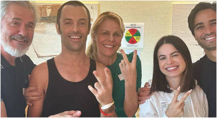 ‘Foram dias de muito choro’, diz mãe de Kayky Brito ao postar primeira foto do ator após alta
