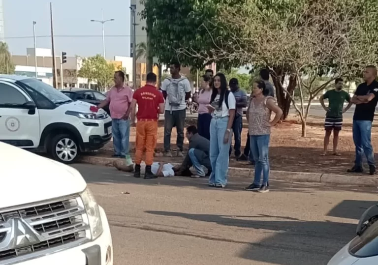 Vídeo: Adolescente é atropelada por ônibus do transporte público, em Palmas