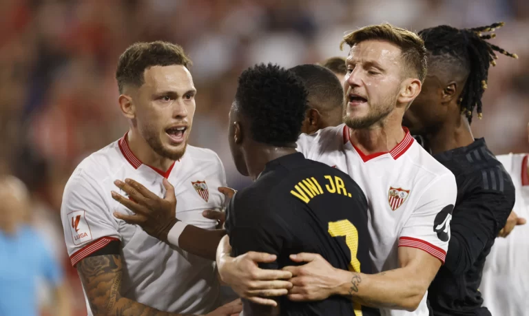 Vini Jr é alvo de ataques xenofóbicos e racistas em Sevilla