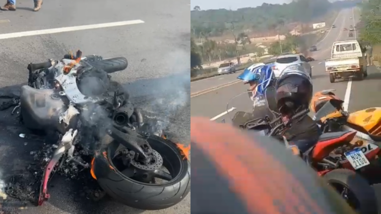 VÍDEO: Motociclista morre em grave acidente na rodovia 070, no AM