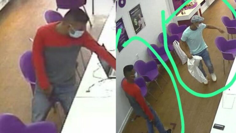 VÍDEO: Criminosos fingem ser clientes, assaltam loja de celulares e levam 40 aparelhos, em Manaus