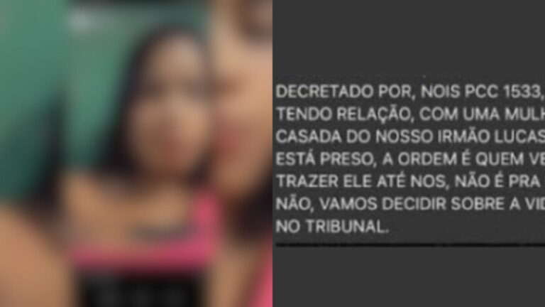 VÍDEOS: Homem vaza imagens íntimas com mulher de suposto chefe de facção e tem morte decretada