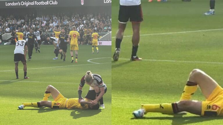 VÍDEO: Zagueiro sofre fratura exposta em jogo da Premier League