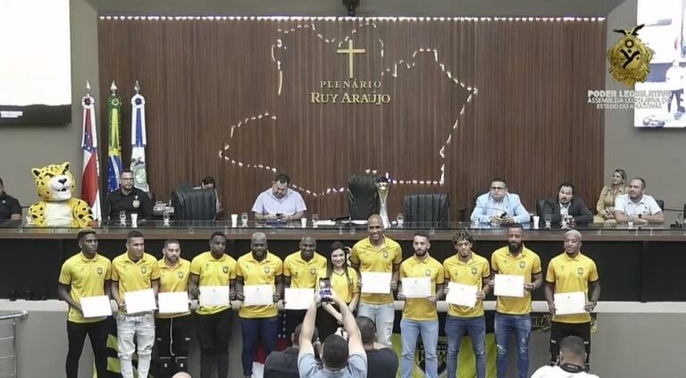 Amazonas FC é homenageado na Aleam por feito histórico no futebol