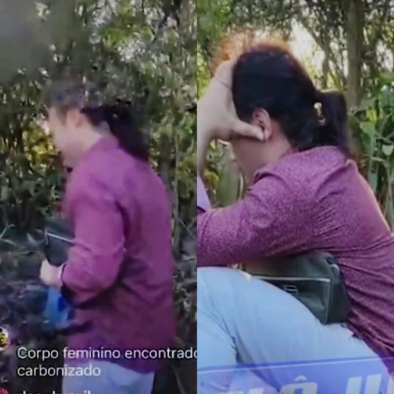 Vídeo: veja o momento que marido de Sara Mariano encontra o corpo da esposa
