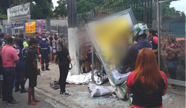 Motorista que atropelou mulher em parada de ônibus em Manaus se torna réu pela Justiça