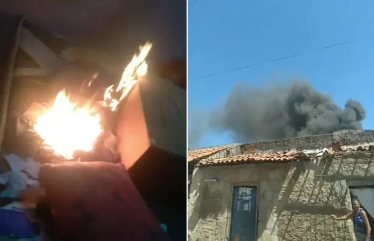 VÍDEO: No PI, adolescente incendeia casa da mãe e diz: “Vai dormir no inferno”
