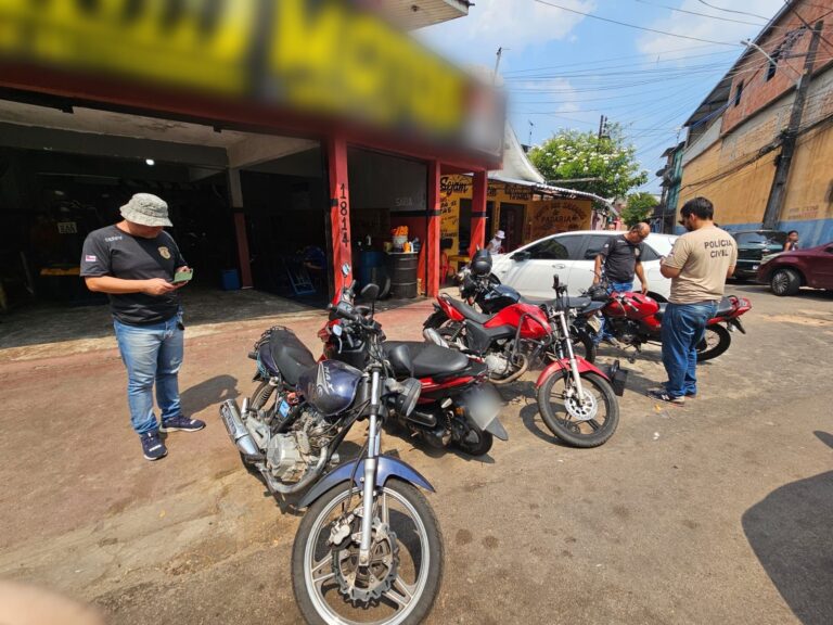 Mais de 30 veículos roubados em Manaus são recuperados pela DERFV
