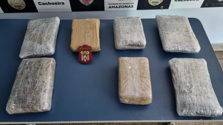 Em São Gabriel da Cachoeira, polícia apreende droga avaliada em R$ 110 mil