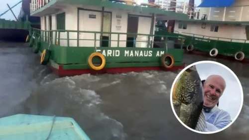 VÍDEO: Turista morre em acidente envolvendo balsa e barco, em rio do AM
