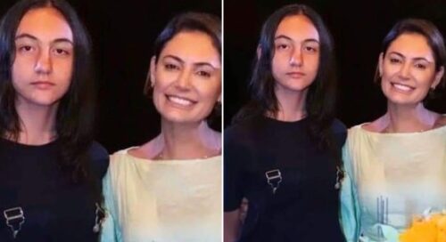 Foto rara de Laurinha, filha de Bolsonaro, viraliza na web