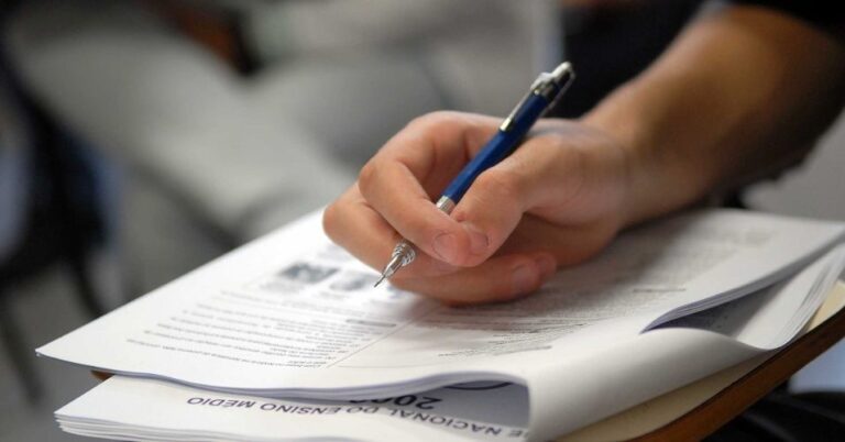Cartão de Confirmação do Enem já pode ser acessado