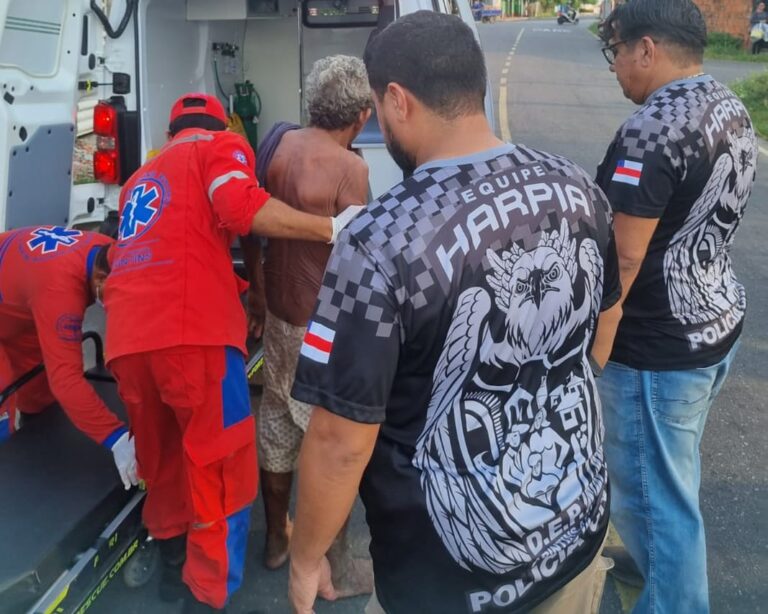 Em Parintins, Operação Virtude resgata idoso em situação de abandono
