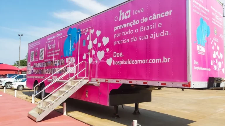 Carreta do Hospital de Amor realiza mais de 200 exames de mamografia gratuitos; saiba como agendar